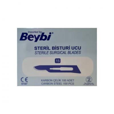 Beybi Bisturi Ucu 100 Adet No: 15