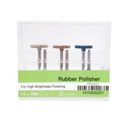 Rubber Polisher KOMPOZİT PARLATMA VE BİTİM 6 LI DİSK KİTİ